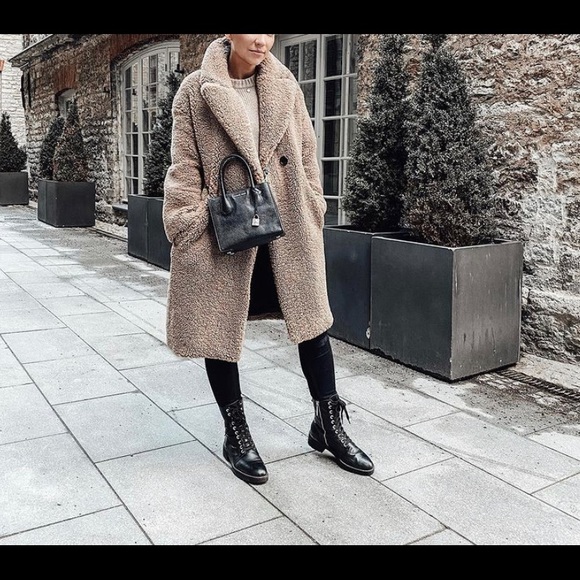 Zara oversized teddy coat - Picture 4 of 12